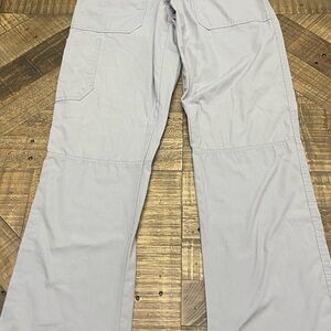 Light Gray Butter-Soft Originals scrub pants